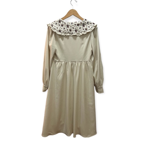 Kuose Peter Pan Collar Midi Dress - Picture 5 of 16